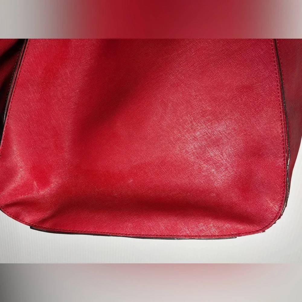 Michael Kors Red Tote Bag